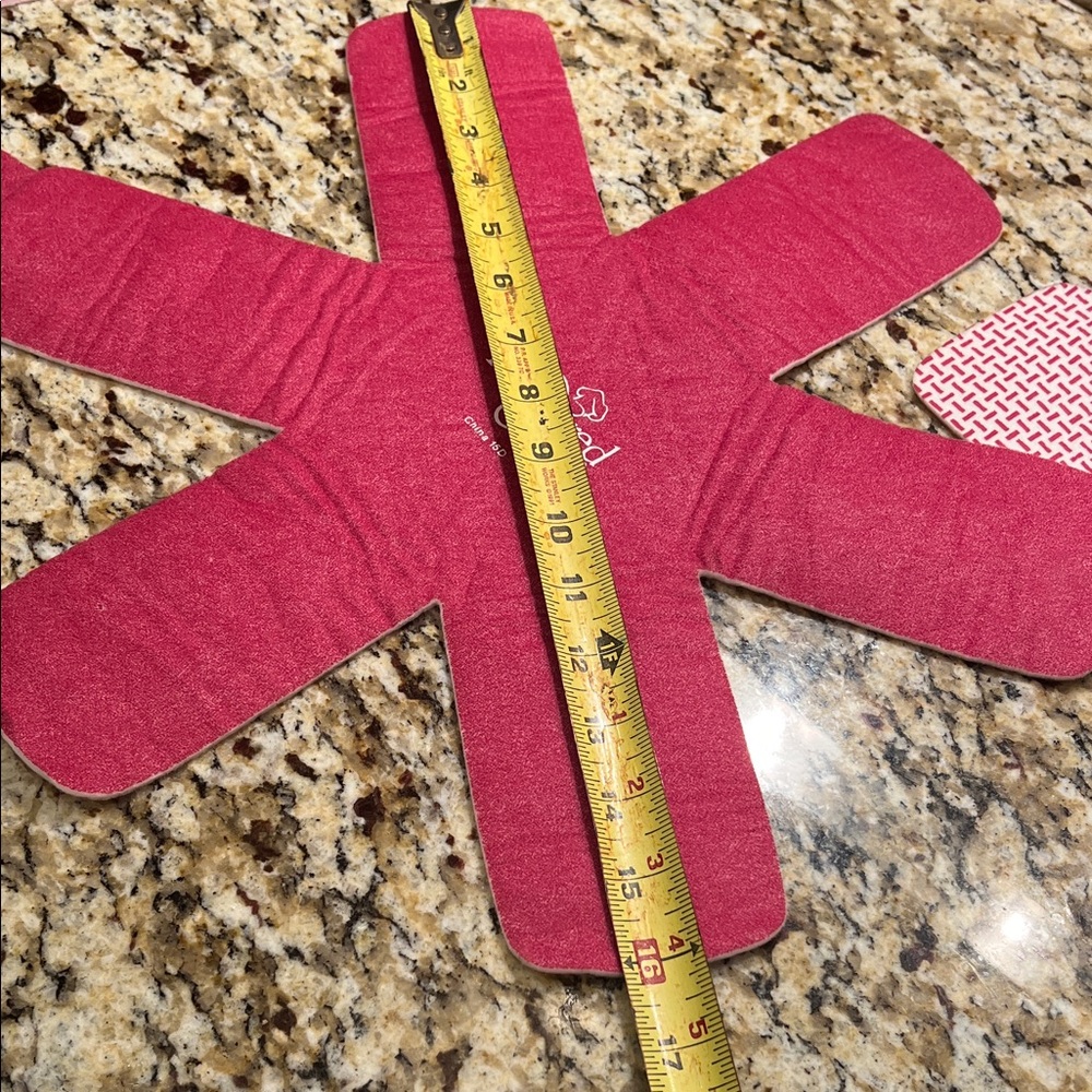Pampered Chef Red Cookware Protectors - Picture 3 of 4